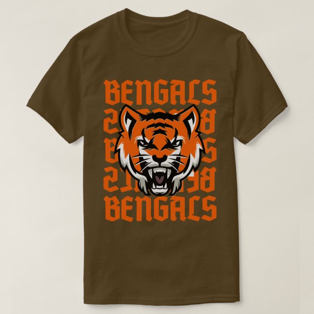 Bengal Tigers T-Shirt (Design Front)
