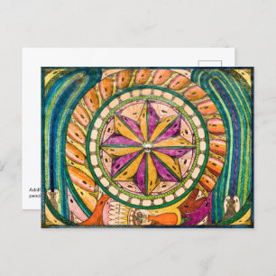 Bengali Firework Adolf Wolfli Postcard