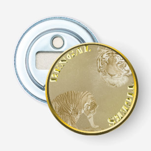 Bengals Tigers Gold Coin,  Bottle Opener