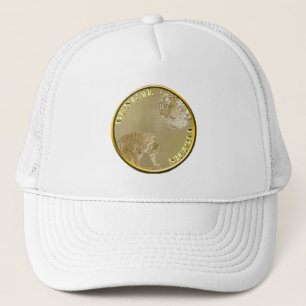 Bengals Tigers Gold Coin,  Trucker Hat
