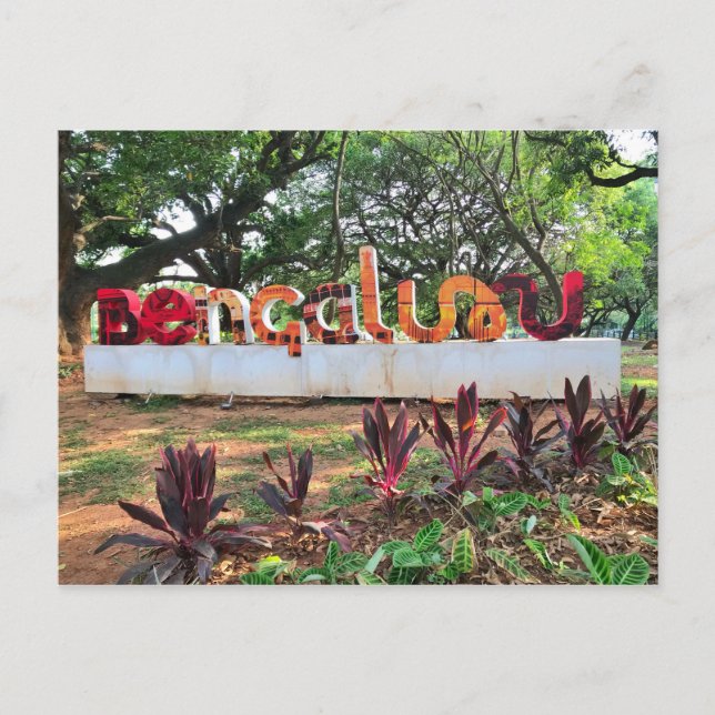 Bengaluru,Karnataka, India Postcard (Front)