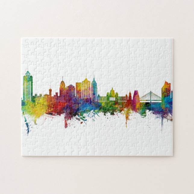 Bengaluru Skyline India Bangalore Jigsaw Puzzle (Horizontal)