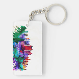 Bengaluru Skyline Key Ring