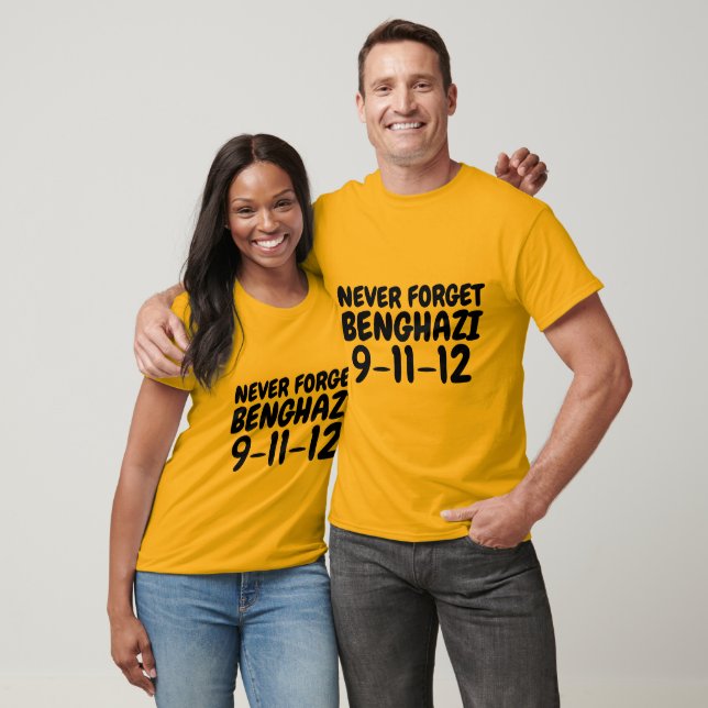 BENGHAZI, Never forget,T-shirts T-Shirt (Unisex)