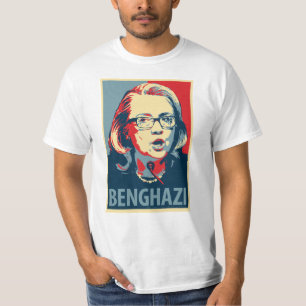 Benghazy T-shirt - Obama poster parody