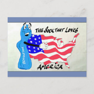 Bengleton Socks Postcard