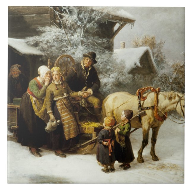 Bengt Nordenberg - Leaving Home Tile (Front)