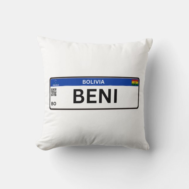 Beni Mercosur Pillow (Front)