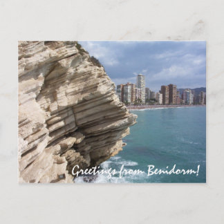 Benidorm Costa Blanca Spain Postcard