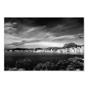 Benidorm Levante Beach Costa Blanca Spain Photo Print