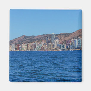 Benidorm, Spain sea and city Magnet
