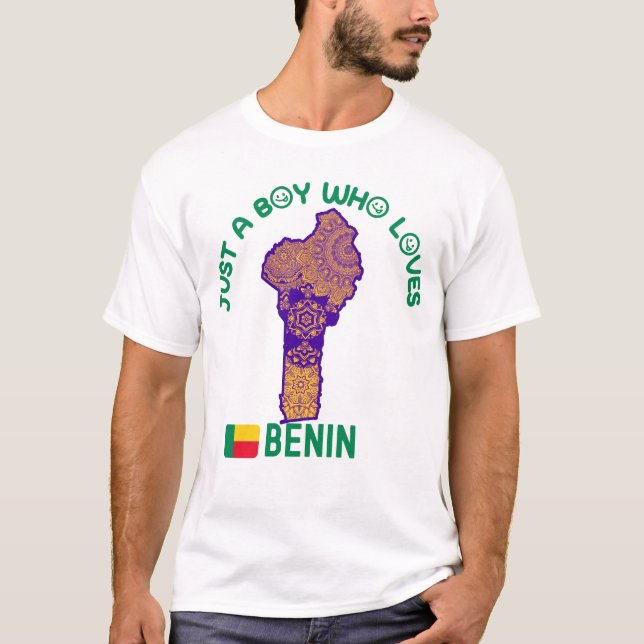 Benin African country T-Shirt (Front)