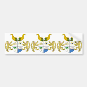 benin emblem bumper sticker