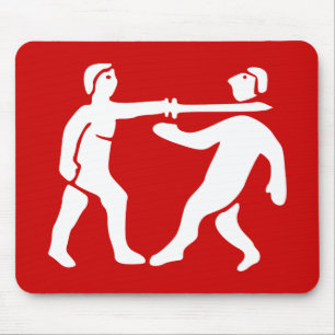 Benin Empire Flag / Emblem Mouse Mat
