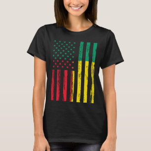 Benin Flag America US It is in my DNA for Benines T-Shirt
