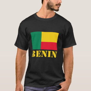 Benin Flag Beninese Roots Beninese Flag Beninese P T-Shirt