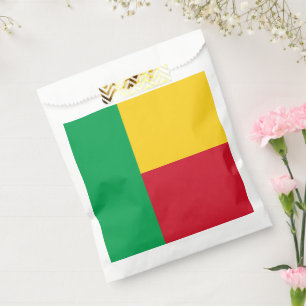 Benin flag favour bags