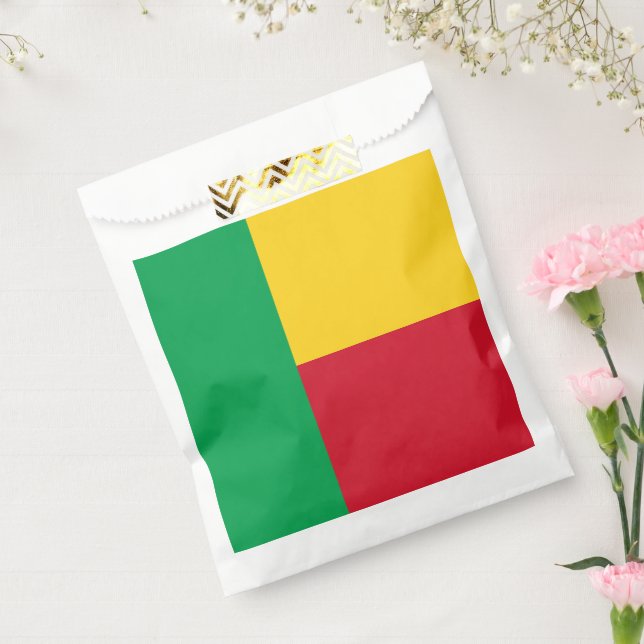 Benin flag favour bags (Sealed)