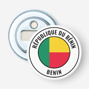 Benin Flag Gorgeous Patriotic Bottle Opener