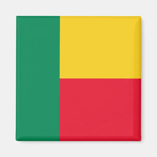 Benin Flag Magnet (Front)