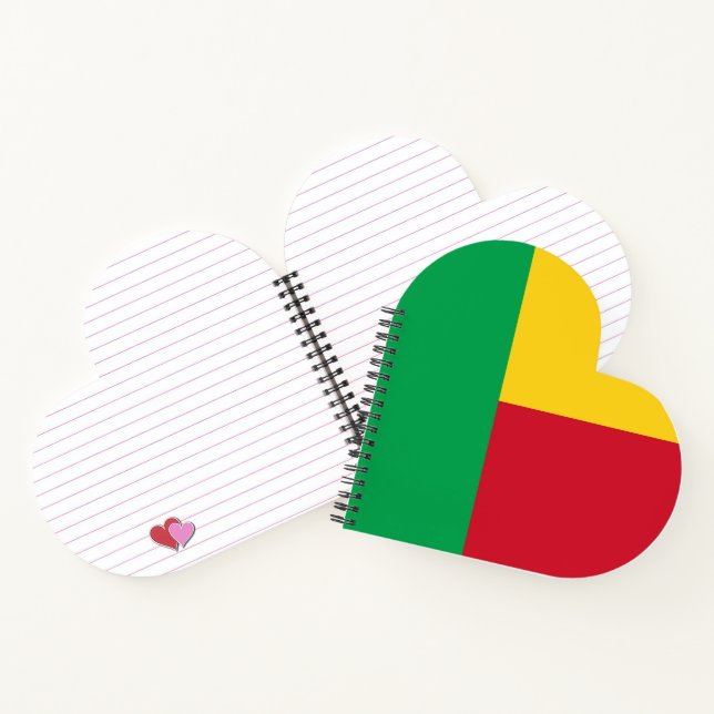 Benin flag notebook (Inside)