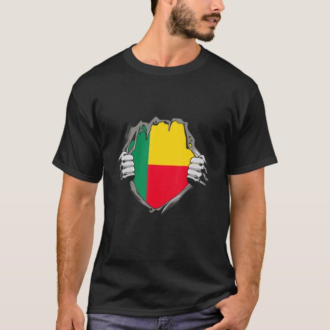 Benin Flag T-Shirt (Front)