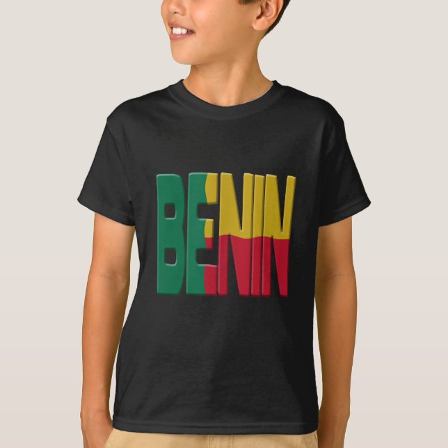 Benin flag T-Shirt (Front)