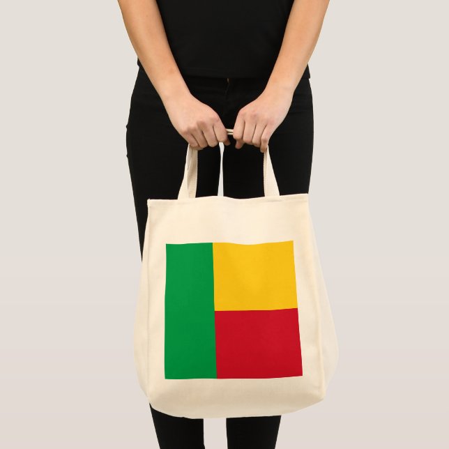 Benin flag tote bag (Front (Product))