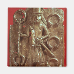 Benin plaque magnet