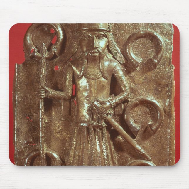 Benin plaque mouse mat (Front)