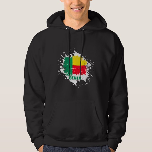 Benin Splash Hoodie (Front)