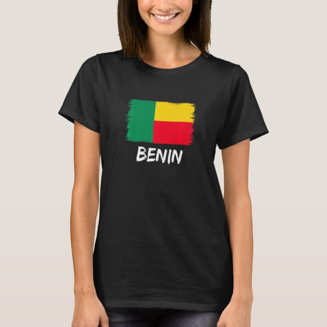 Beninese Flag Benin T-Shirt (Front)