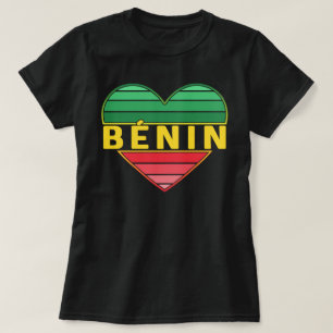 Beninese Heart, I Love Benin T-Shirt