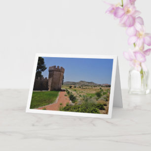 Benisanó Castle, Valencia, Spain, Spanish Card