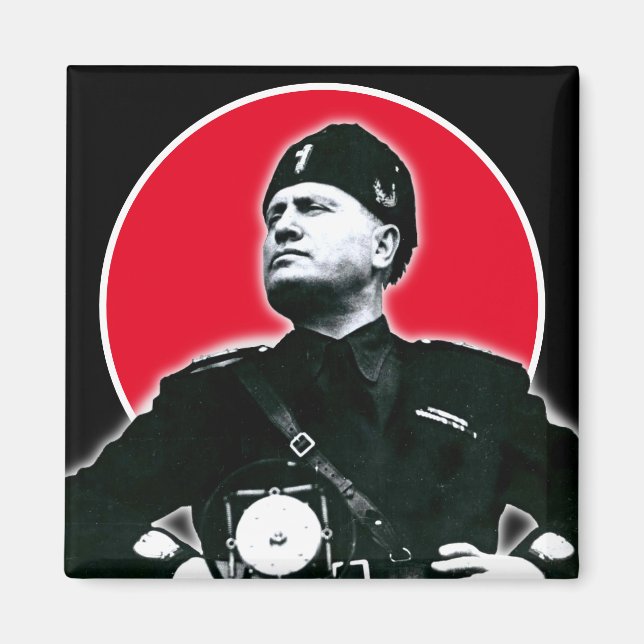 Benito Mussolini Magnet (Front)