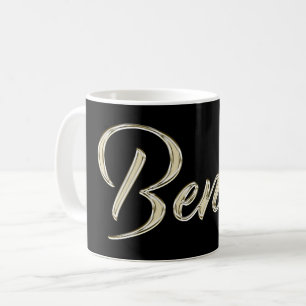 Benito Name whitegold Tasse Teetasse Coffee Mug