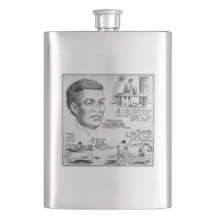Benjamin Banneker: Black Scientist & Revolutionary Hip Flask