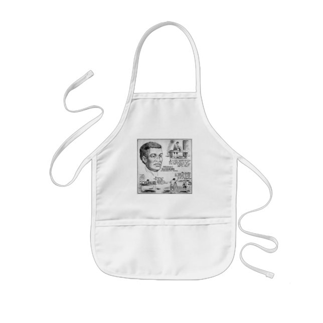 Benjamin Banneker: Black Scientist & Revolutionary Kids Apron (Front)