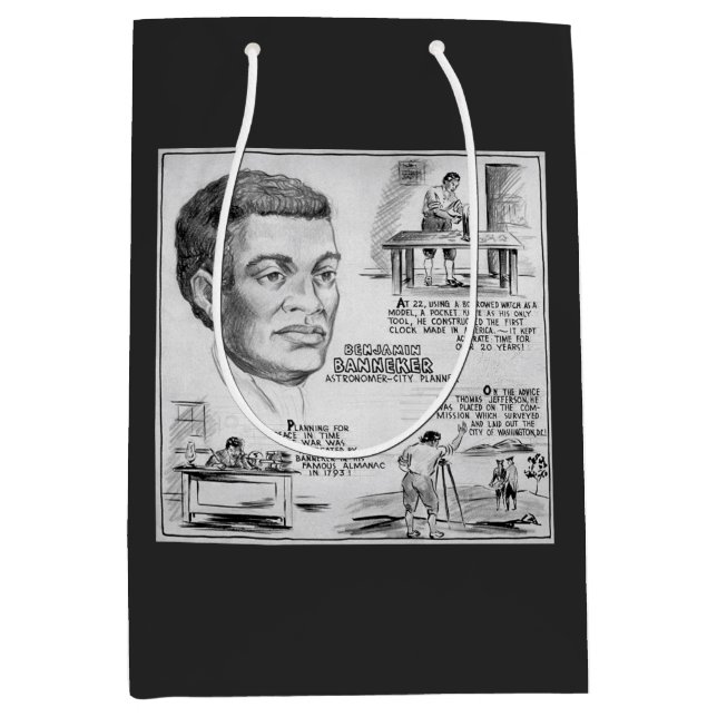 Benjamin Banneker: Black Scientist & Revolutionary Medium Gift Bag (Front)