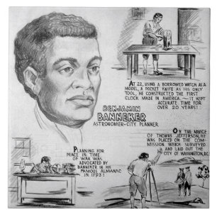 Benjamin Banneker: Black Scientist & Revolutionary Tile