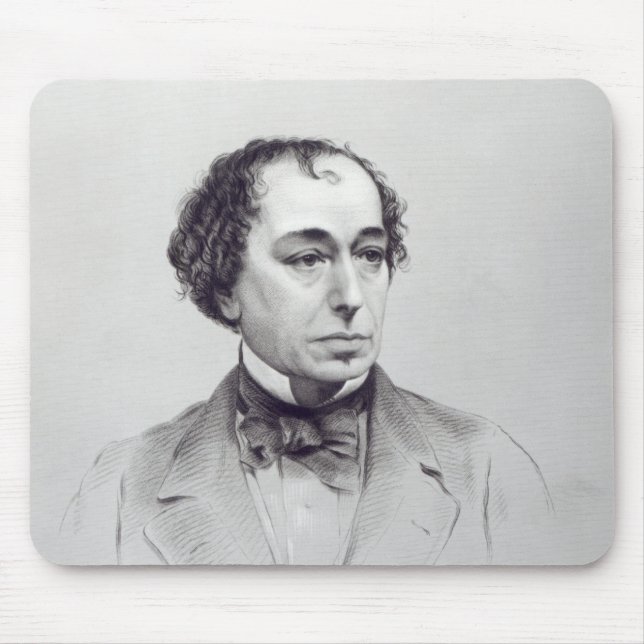 Benjamin Disraeli, 1st Earl Beaconsfield Mouse Mat (Front)