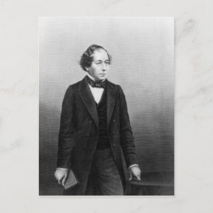 Benjamin Disraeli Postcard