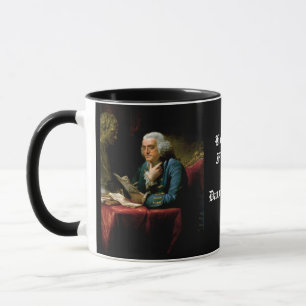 Benjamin Franklin by David Martin 1767 Mug