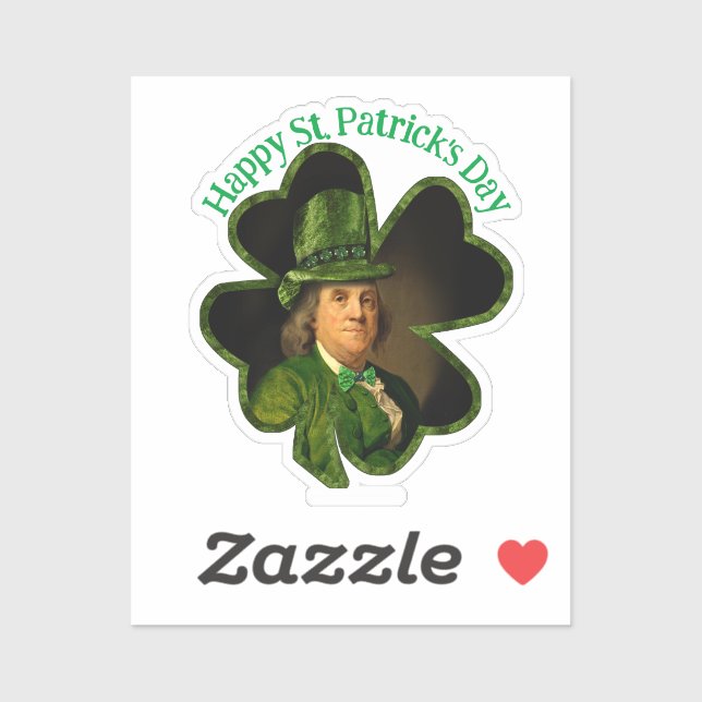 Benjamin Franklin Clover St Patrick's Day (Sheet)
