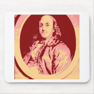 Benjamin Franklin Mouse Mat