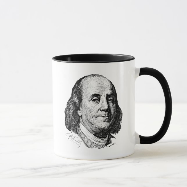 Benjamin Franklin Mug (Right)