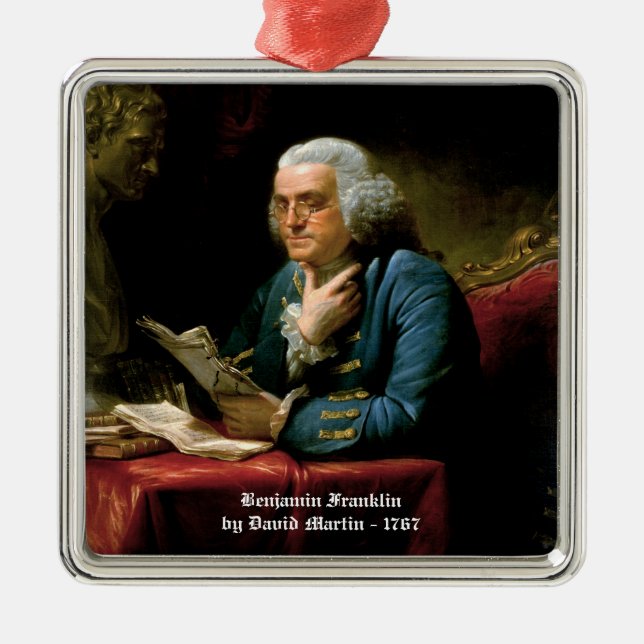 Benjamin Franklin Ornament (Front)