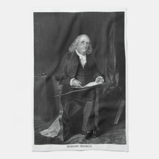Benjamin Franklin Tea Towel