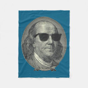 Benjamin Franklin The Benjamin Its All About  Fleece Blanket