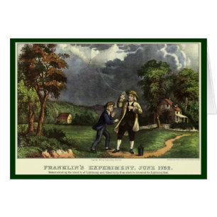 Benjamin Franklin's Lightning with Kite Experiment